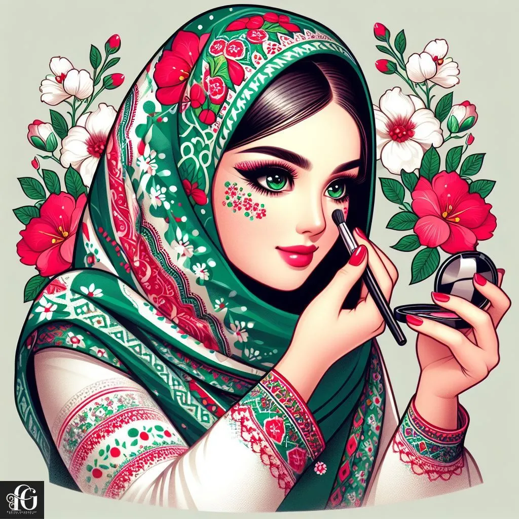 آرایش شب عید در بهترین آرایشگاه اصفهان
